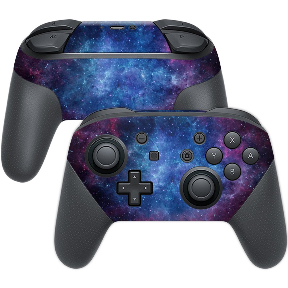 MIGHTY SKINS Nintendo Switch Pro Controller Skin - Nebula Vinyl Decal, Durable & Easy to Apply, Model NISWPCOI-Nebula