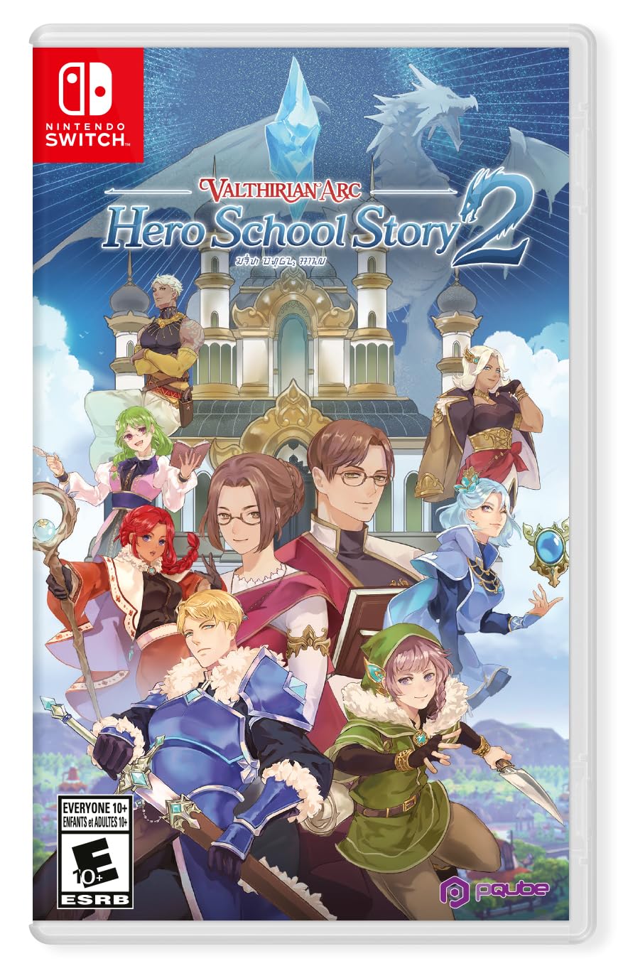 PQube Valthirian Arc: Hero School Story 2 for Nintendo Switch - Model HAC-P-A9SBA