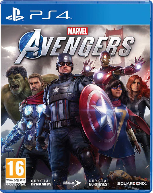 Square Enix Marvels Avengers Video Game for PS4 - Model SQEA34.UK.22ST