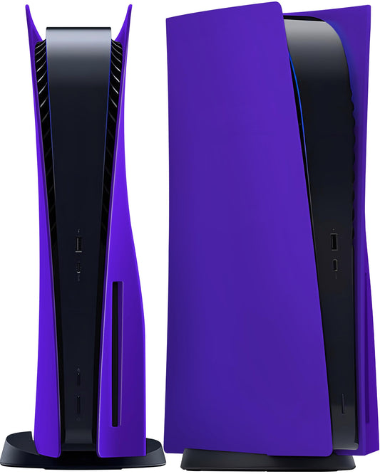 Joso Faceplate for PS5 Disc Edition  Anti-Scratch Dustproof Case Replacement  Cover Skin Fit for PS5 Console (CD-ROM)  Plates for PS5 Accessories  Easy Installation - Purple