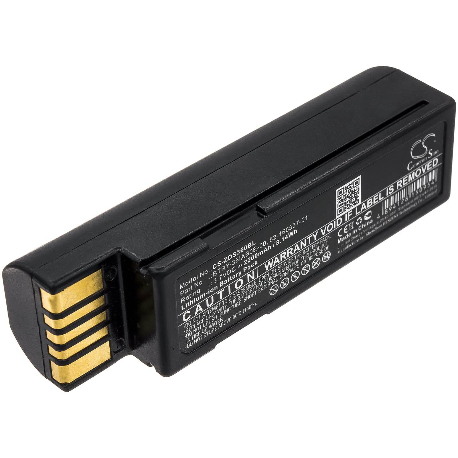 Ejjinenbby Replacement Battery Compatible for LS3678 EVM LI3678 DS3678 LS3600 LI3600 DS3600 (2200mAh/3.7V), 82-166537-01 BTRY-36