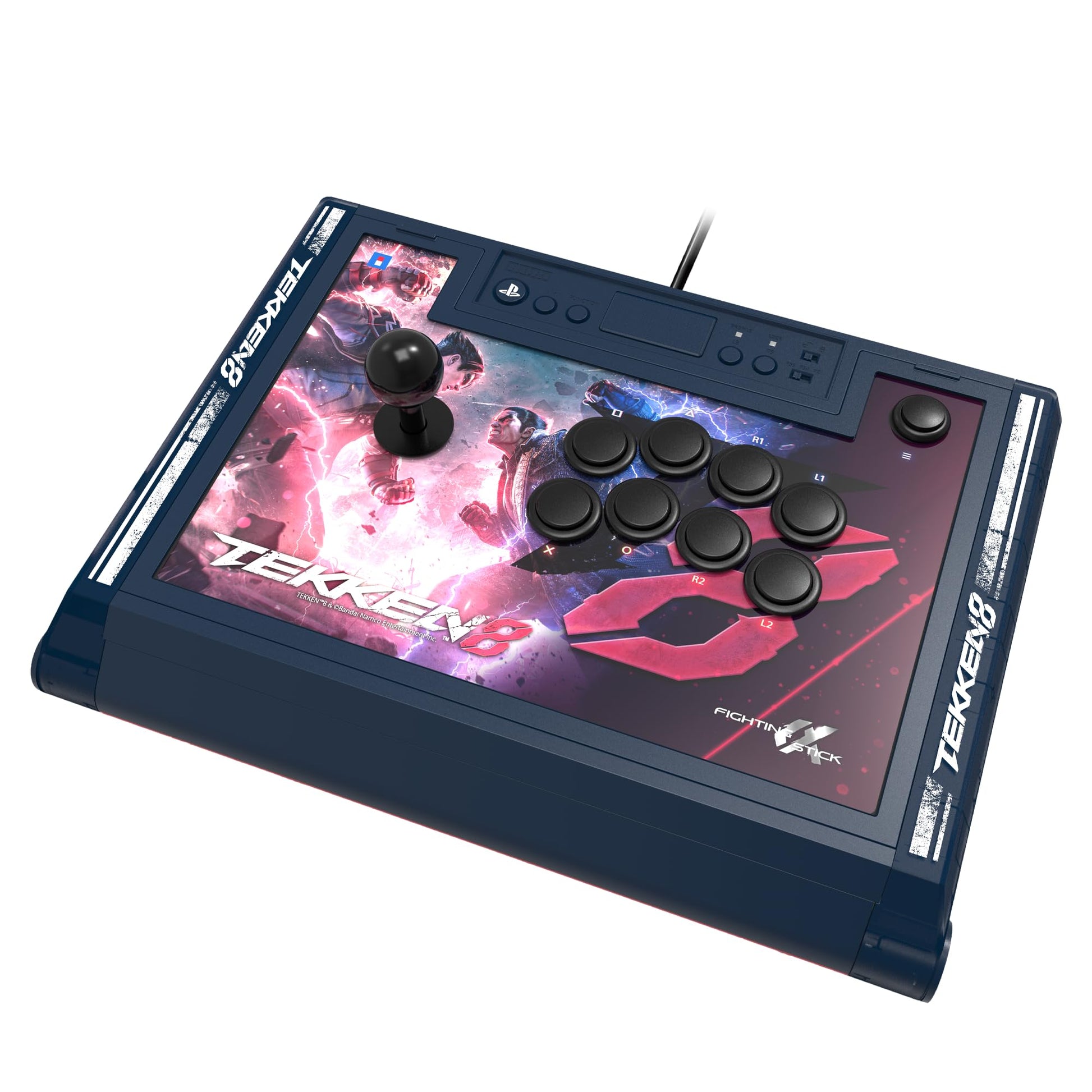 HORI PlayStation 5 Fighting Stick Alpha (TEKKEN 8 Edition) - Tournament Grade Fightstick for PS5  PS4  PC - Officially Licensed by Sony