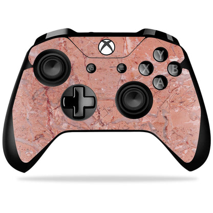 MIGHTY SKINS Xbox One X Controller Skin - Pink Marble Vinyl Decal Wrap, Durable & Easy to Apply, Model MIXBONXCO-Pink Marble