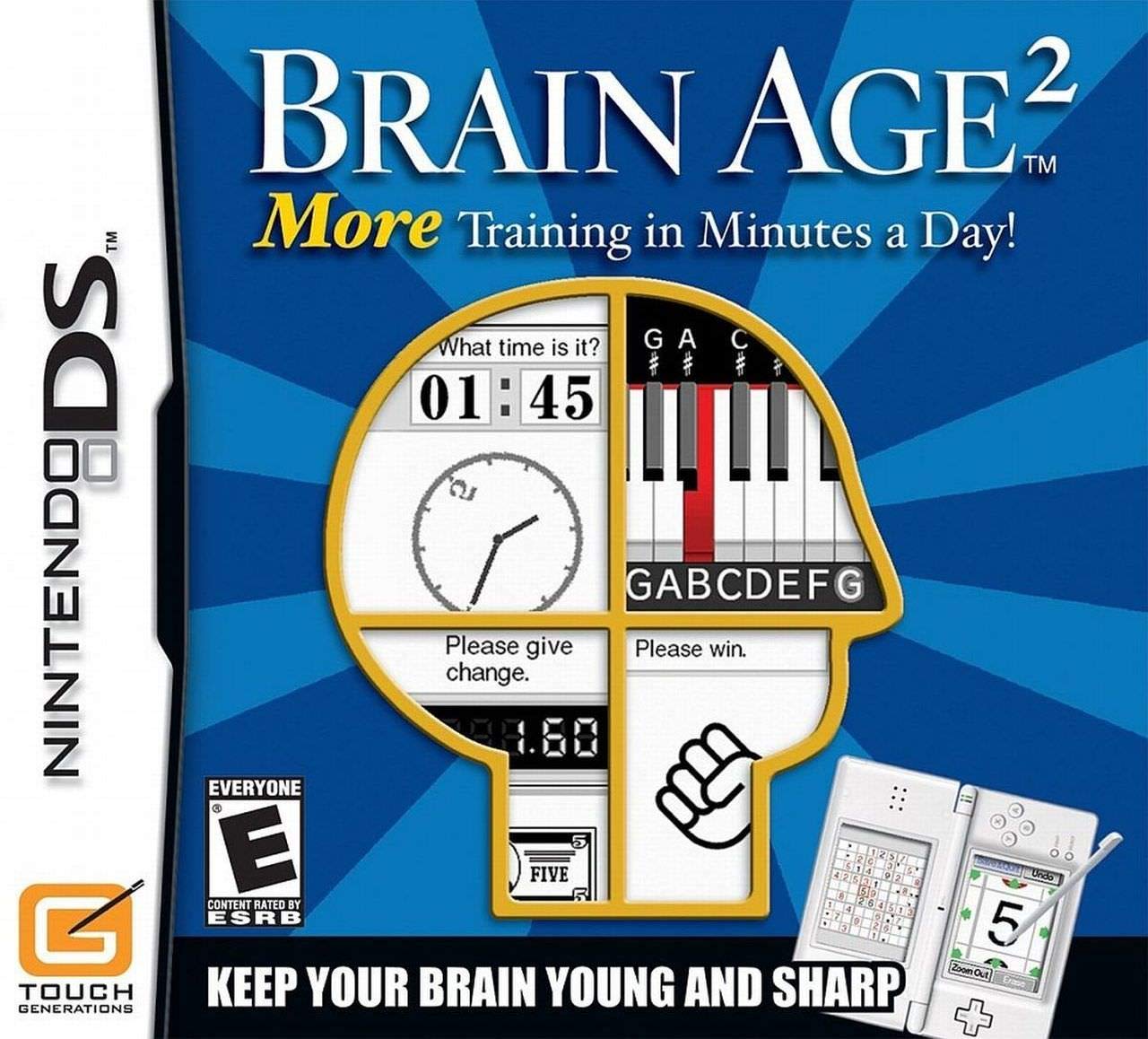 Brain Age 2: More Training in Minutes a Day! - Nintendo DS (refurbished)