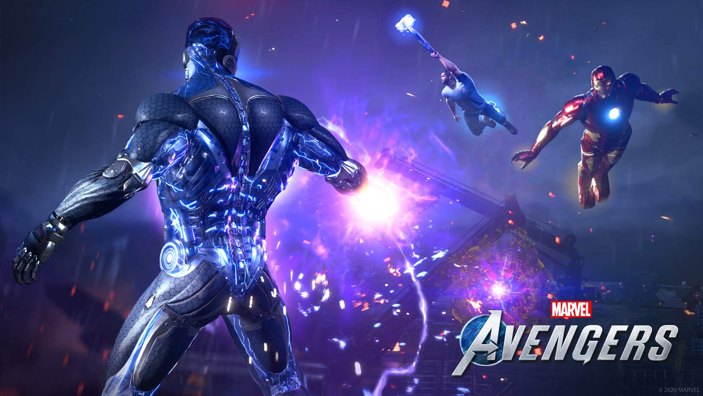Square Enix Marvel's Avengers PS4 Game - Free PS5 Upgrade, Avengers Color, Model 1120336