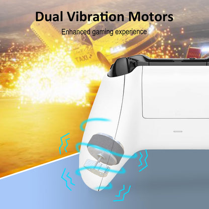 Model 1708 Xbox One S Controller - Compatible with Xbox Series X/S, 3.5mm Audio Jack, White