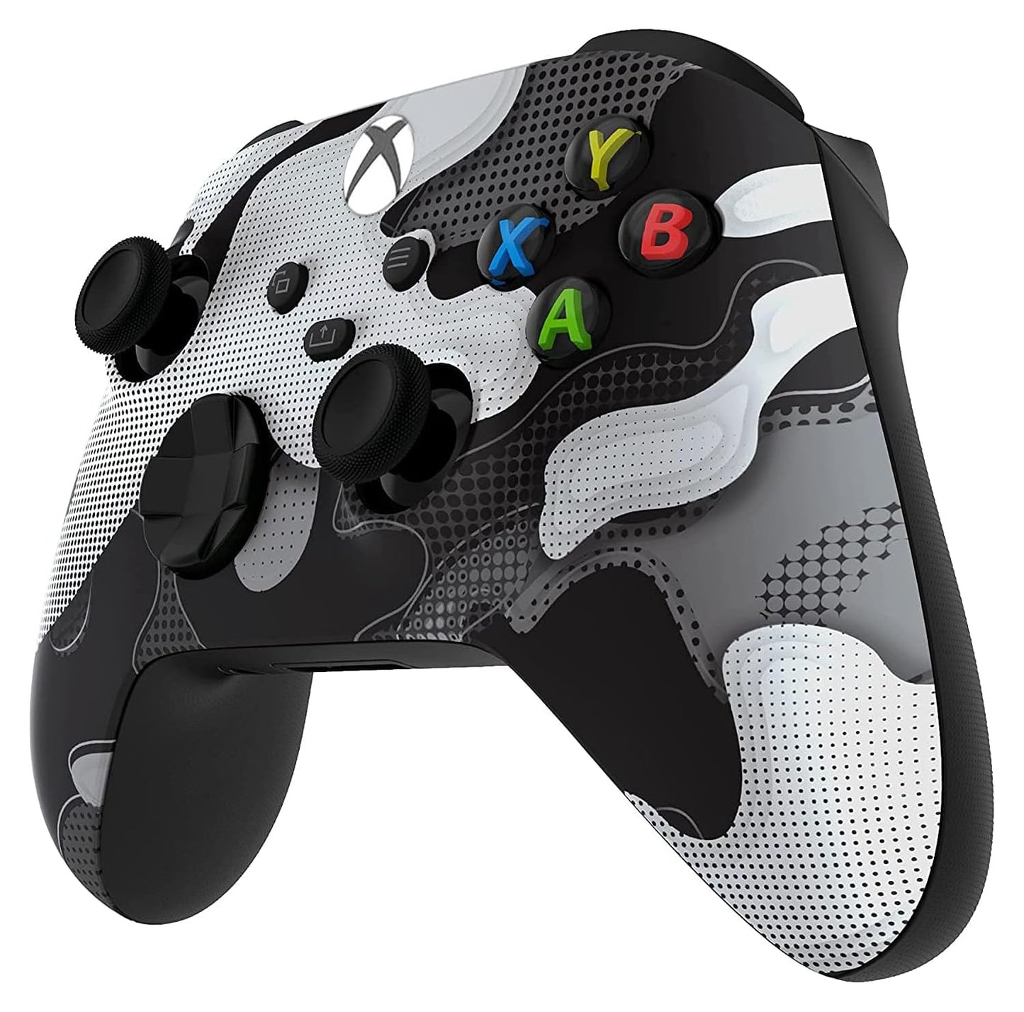 Custom Controllerzz Wireless Controller for Xbox Series X/S & One - Soft Touch, X/S White Camo