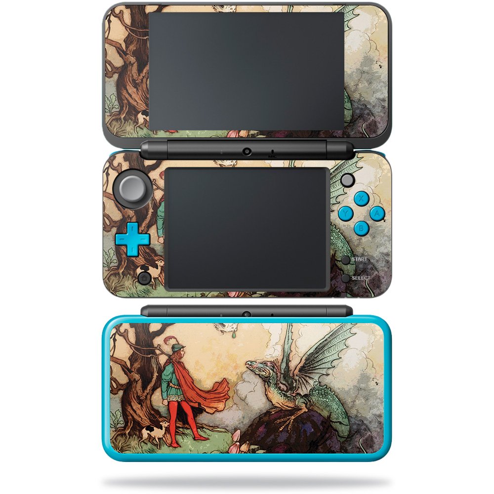 MIGHTY SKINS Nintendo New 2DS XL Skin - Durable Vinyl Decal, Tale Of A Dragon Design, Easy to Apply & Remove, Made in USA
