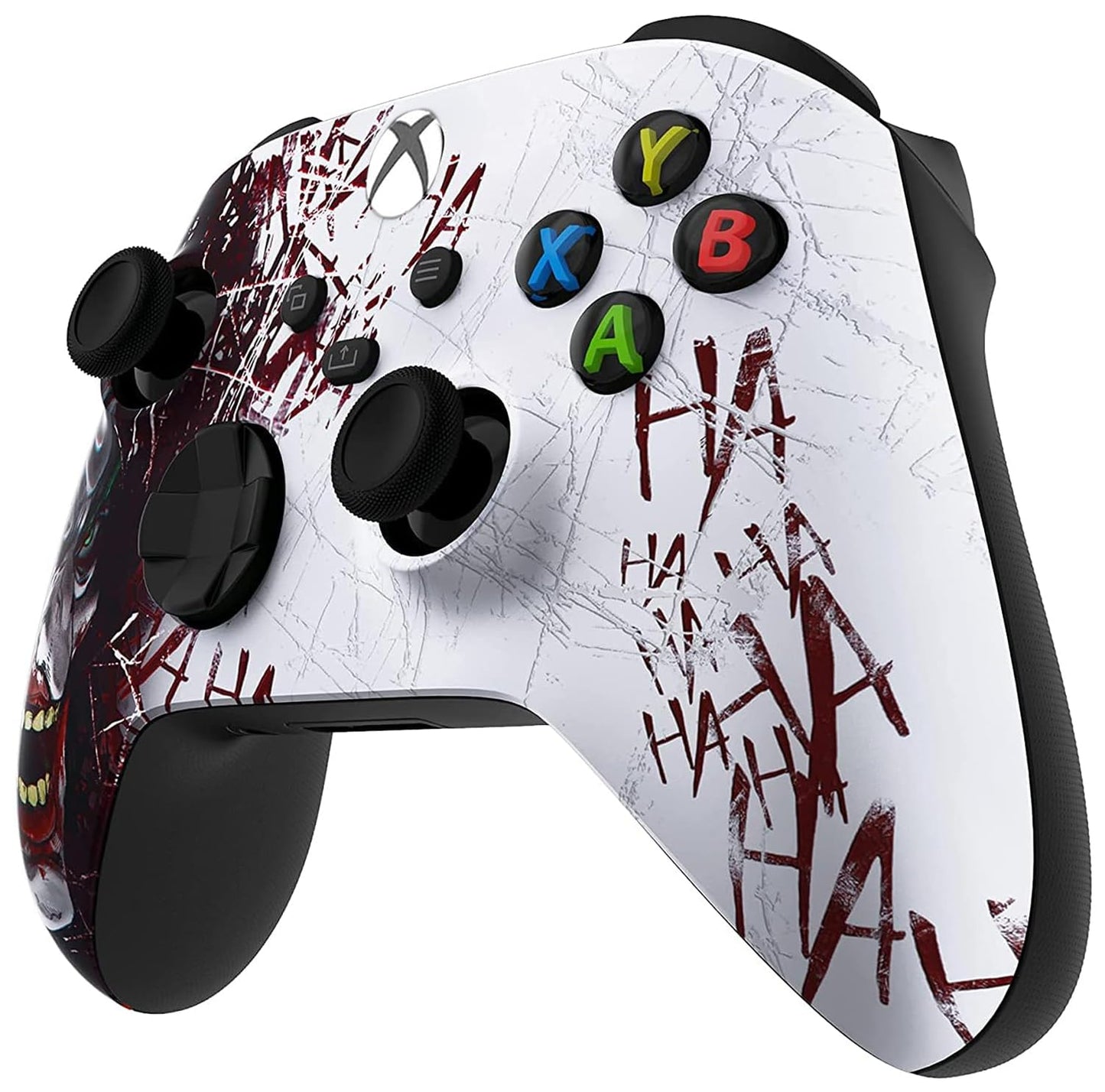 Custom Controllerzz Wireless Controller for Xbox Series X/S & One - Soft Touch Feel, X/S Jokester Design