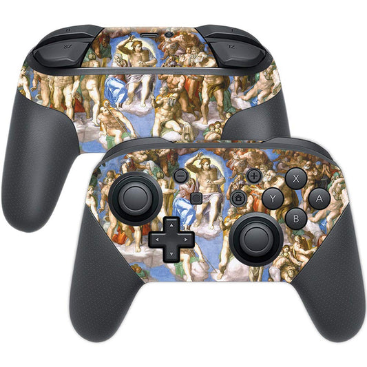 MightySkins Skin Compatible with Nintendo Switch Pro Controller - Last Judgement | Protective, Durable, and Unique Vinyl Decal w