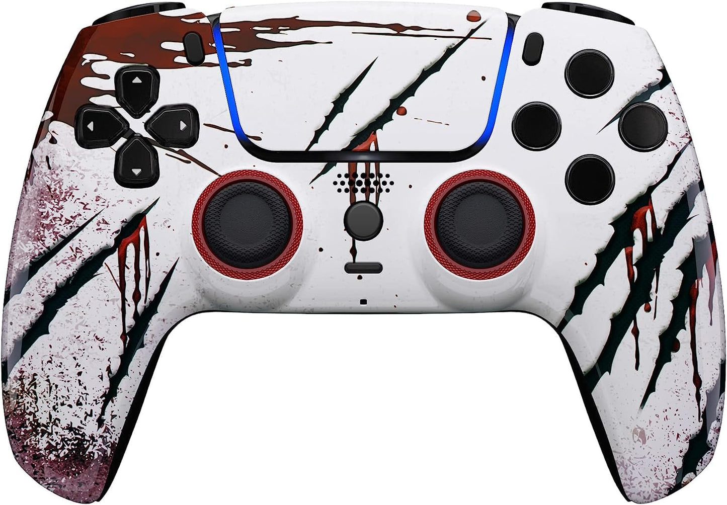 Custom Controllerzz Wireless Controller Compatible with PS5 - Multiple Designs Available (PS5 Slasher)