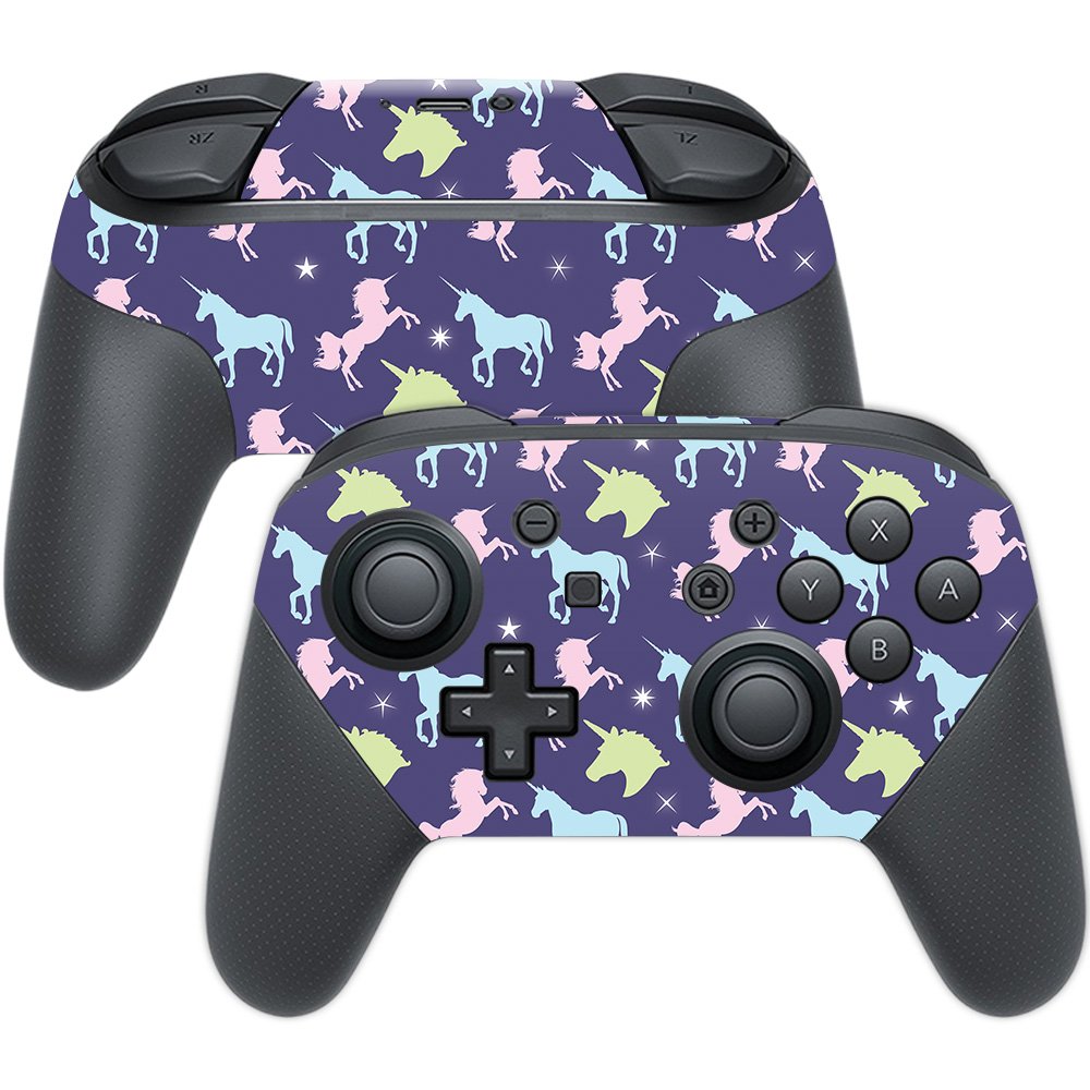MIGHTY SKINS Nintendo Switch Pro Controller Skin - Unicorn Dream | Durable Vinyl Decal Wrap | Easy Apply/Remove