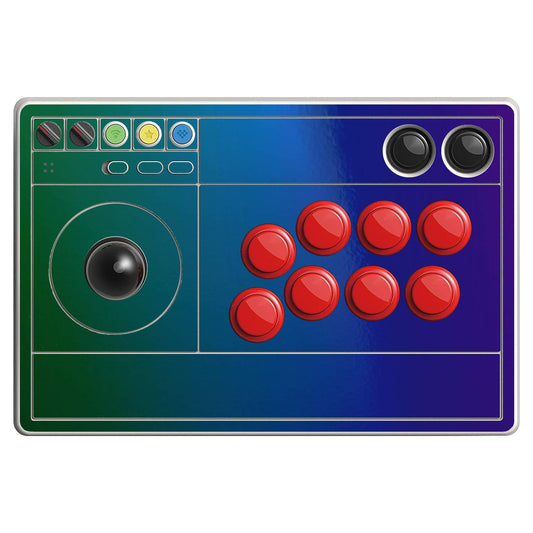 SopiGuard Sticker Skin for 8BitDo Arcade Stick Top Panel Only Vinyl Decal Wrap (Flip Lightning Ridge)