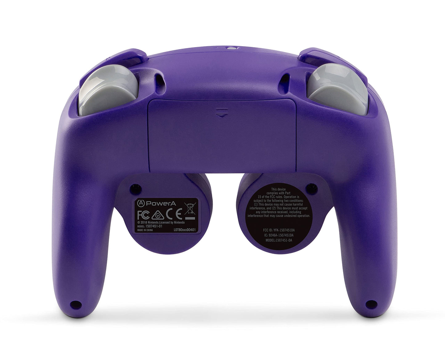 PowerA Wireless GameCube Style Controller for Nintendo Switch - Purple, Wireless Model