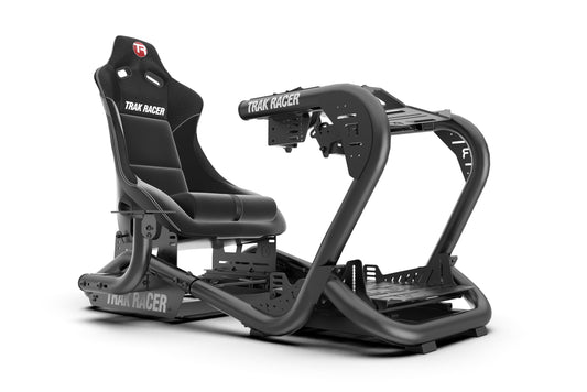 Trak Racer TR8 Pro Racing Simulator - Direct & Belt Drive Compatible, Adjustable Wheel Mount, Black TR8 Pro