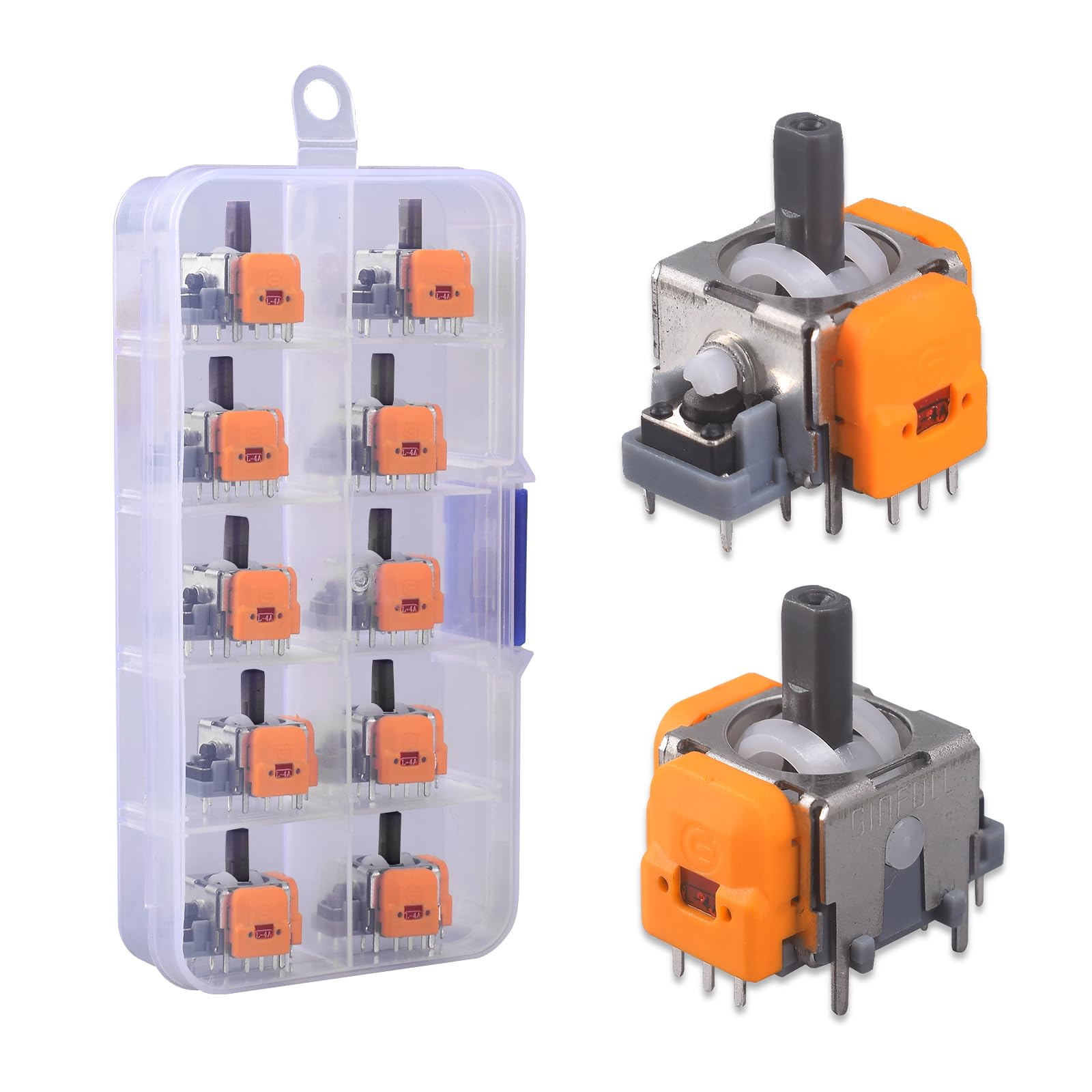 VGBUS Hall Effect Joystick Analog Stick Replacement for Xbox/PS5/Switch Pro-10 Packs. (10 Packs for PS5)