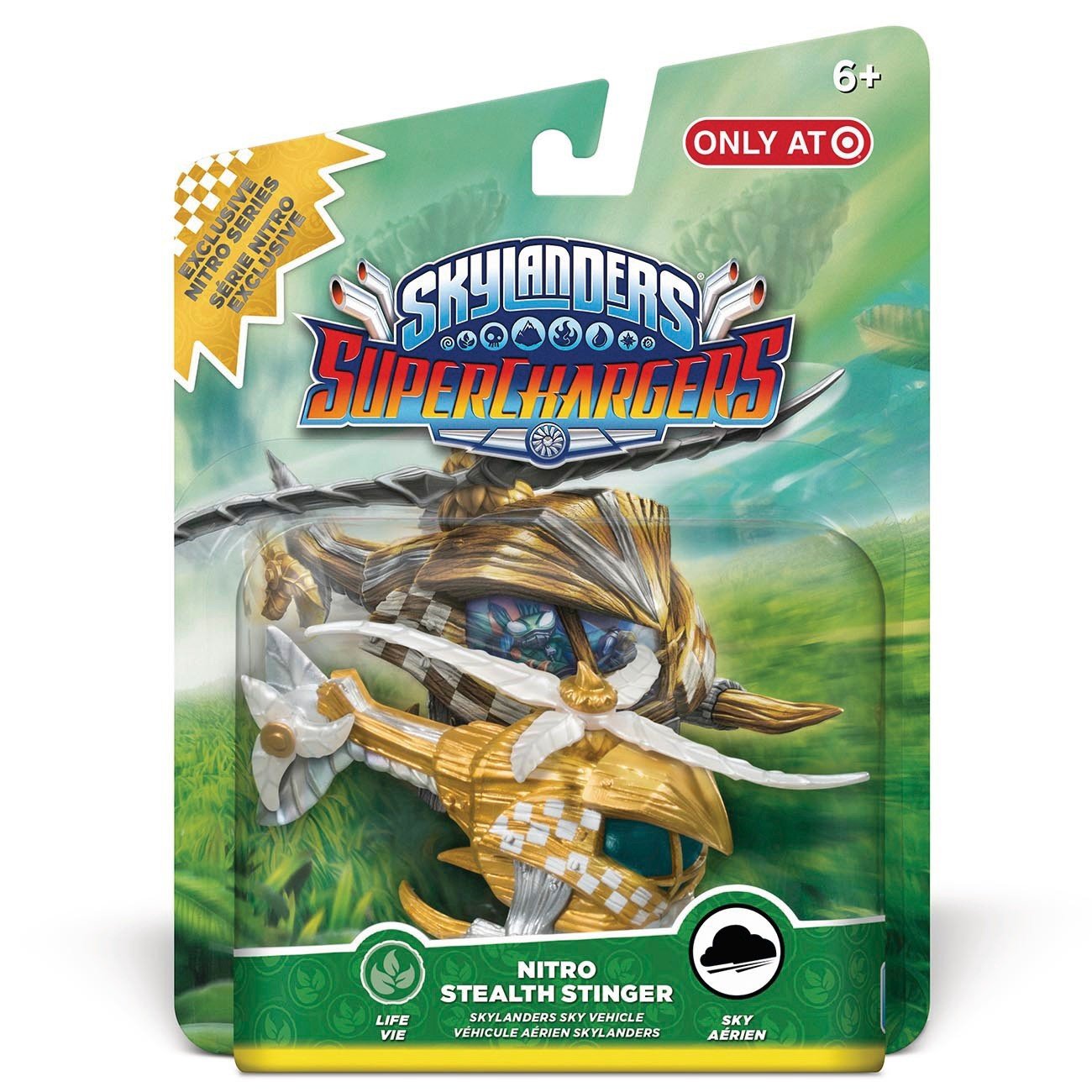 ACTIVISION Nitro Stealth Stinger Vehicle - Skylanders SuperChargers, Model 87576303, Durable Plastic Construction