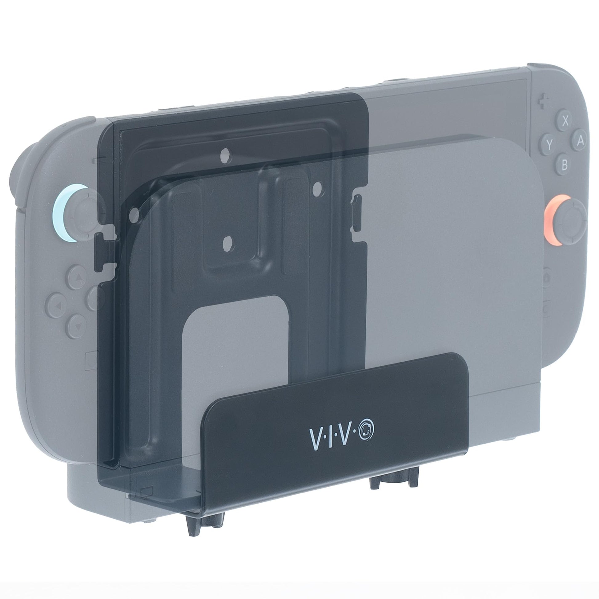 VIVO Nintendo Switch Wall Mount Bracket Kit, Adjustable Steel Holder, Black, Model MOUNT-ALL02