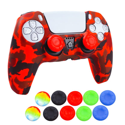 Oiokew Silicone Skin for PS5 Controller - Anti-Slip Shell Cover with 10 Joystick Grips - PS5 Controller #12