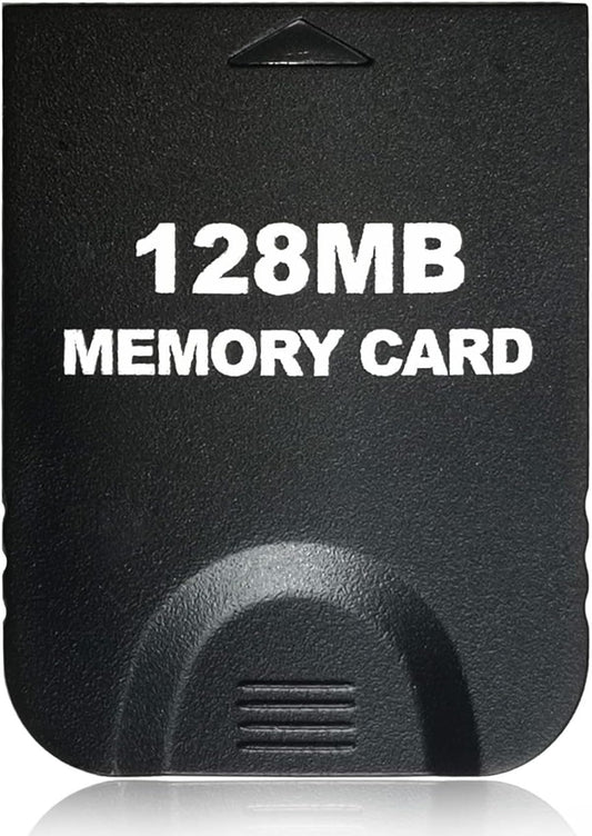 Hyamass 128MB(2043 Blocks) Gamecube Memory Card  High Speed Game Memory Card Compatible for Nintendo Gamecube and Wii Console Accessory Kits - Black