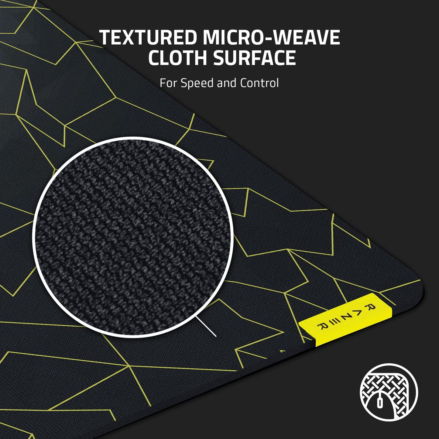 Razer Gigantus V2 XXL Soft Gaming Mouse Mat - High-Density Foam, Non-Slip Base, ESL Edition, Model RZ02-03332500-R3M1