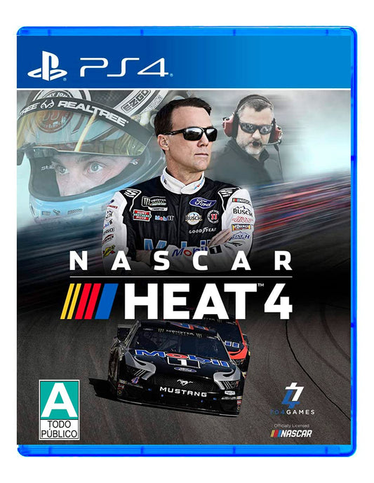 U&I Entertainment NASCAR Heat 4 Video Game for PlayStation 4 - Model NASC4PS4