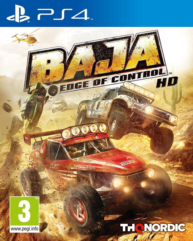 THQ Nordic Baja: Edge of Control HD - PS4 Game, Model 242065