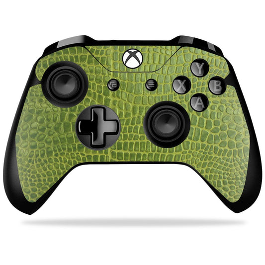 MIGHTY SKINS Xbox One X Controller Skin - Croc Skin, Durable Vinyl Decal, Easy Apply/Remove, Model MIXBONXCO-Croc Skin