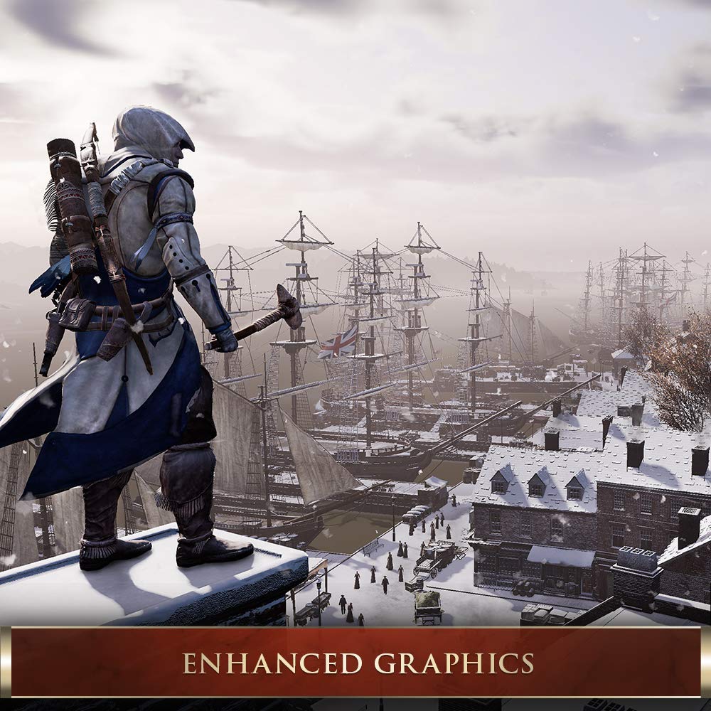 Ubisoft Assassin's Creed III: Remastered - PlayStation 4 Game, Model UBP30502219
