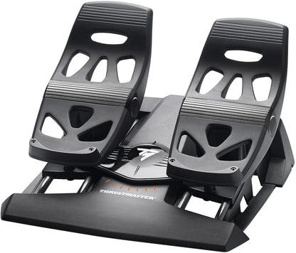 ThrustMaster TFRP Flight Rudder Pedals for PC/PS4 - Black, Model 2960764