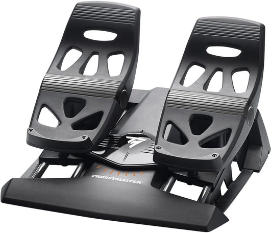 ThrustMaster TFRP Flight Rudder Pedals for PC/PS4 - Black, Model 2960764