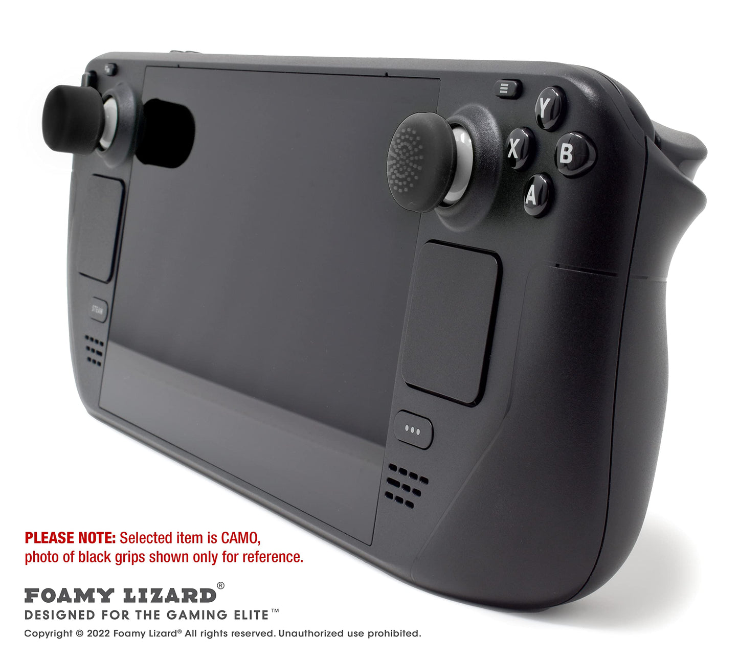 Foamy Lizard AceShot Covert OPS Thumb Grips for Xbox One - 8pc Camo Silicone Antislip Analog Grips - Model FL-STUDSET-XBOXONE-CAMO