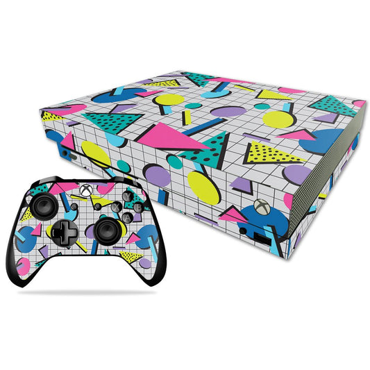 MIGHTY SKINS MightySkins Skin for Xbox One X - Durable Vinyl Decal Cover - Awesome 80s Design - Easy Apply/Remove