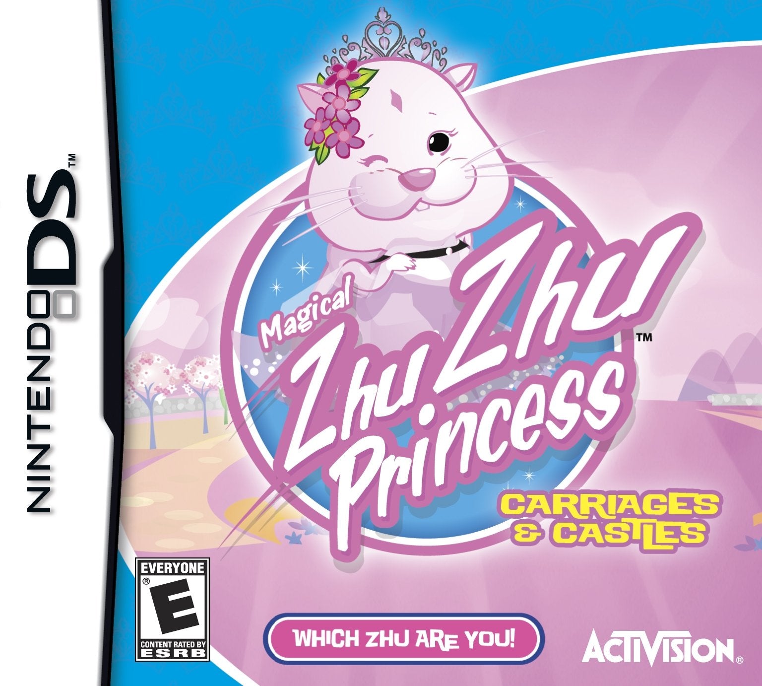 ACTIVISION Zhu Zhu Princess: Carriages and Castles - Nintendo DS Game Model 76552