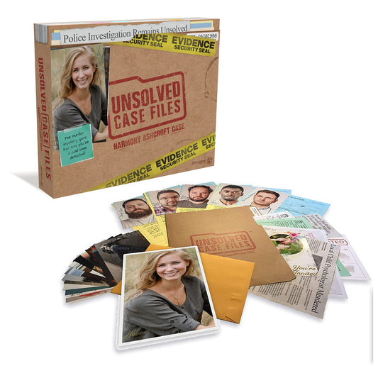 Pressman Unsolved Case Files Game - Multicolor, Engineered Material, Model 82113