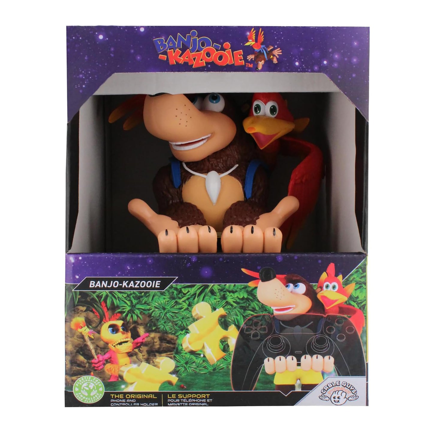 Exquisite Gaming Banjo-Kazooie Mobile Phone & Gaming Controller Holder - Small, Licensed Figure, Model CGCRNN300155