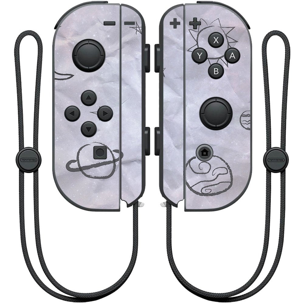 MIGHTY SKINS Nintendo Joy-Con Controller Skin - Kids Outer Space Design, Model NIJOYCO-Kids Outer Space