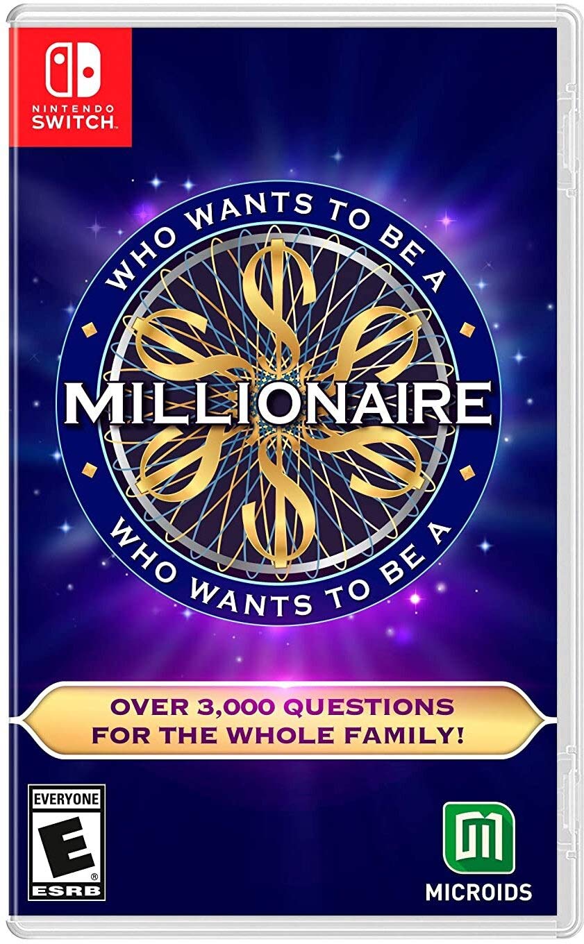 Maximum Games Who Wants to Be A Millionaire (NSW) - Nintendo Switch Game, Model 11858_US