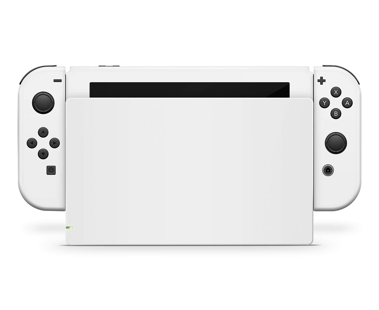 giZmoZ n gadgetZ White Vinyl Skin Decal for Nintendo Switch Console + 1 Controller - GNG-Switch-WHITE-SKINS