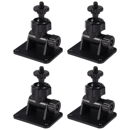 Lyreh 4pcs Wall Mount Bracket for HTC Vive/Valve Index - Self-Adhesive Mini Stand, Black, Model X21024