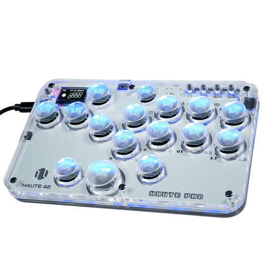 Sehawei Haute42 Arcade Stick - 16 Keys, Custom RGB, Turbo Functions, G16 Model, Compatible with PC/PS3/PS4/Switch