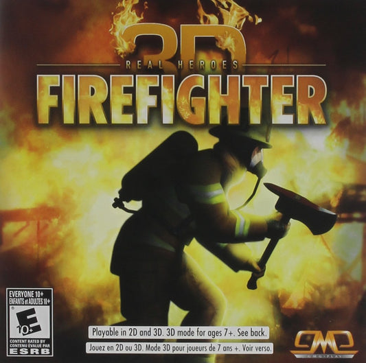 Giant Media Group Firefighter 3D Game for Nintendo 3DS - Model 003058