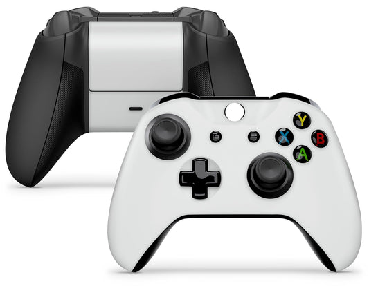 GNG White 2 x Controller Skin Decal Sticker Skins Compatible with Xbox One X