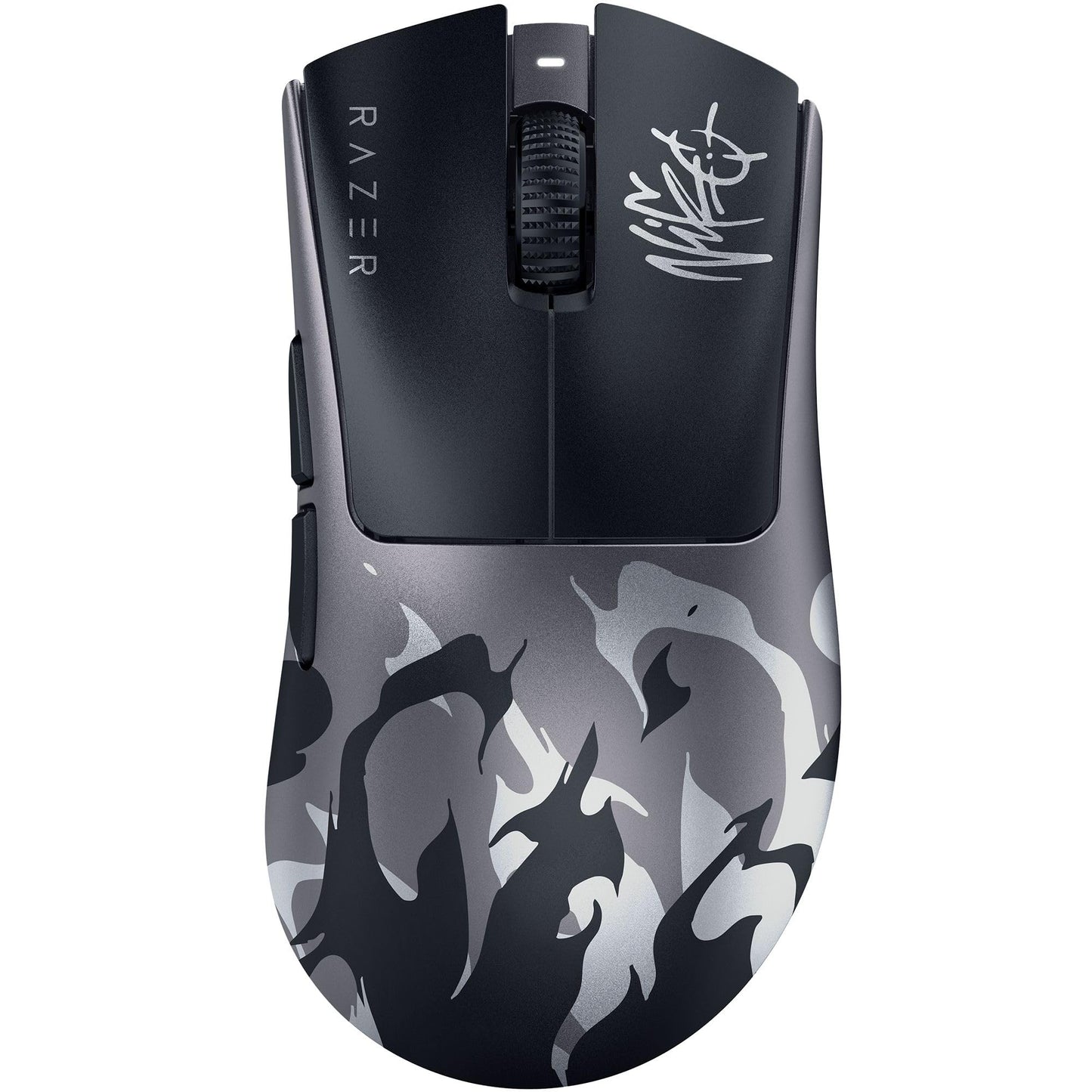 Razer DeathAdder V4 Pro Wireless Gaming Mouse: 57g Lightweight - 8000Hz Polling Rate - Optical Scroll Wheel - Optical Switches Gen-4 - Focus Pro 45K Sensor Gen-2 - Up to 150 Hr Battery - Niko Edition