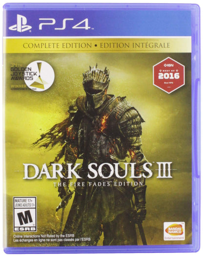 BANDAI NAMCO Entertainment Dark Souls III: The Fire Fades Edition - PS4, Model 12140