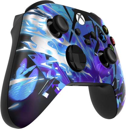 Custom Controllerzz Wireless Controller for Xbox Series X/S & One - Soft Touch Feel, X/S Graffiti Design