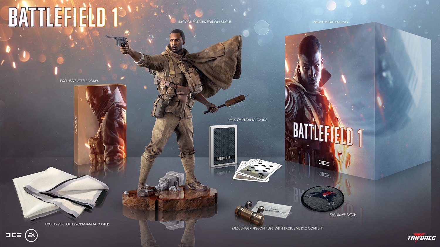 Battlefield 1 Exclusive Collectors Edition - Deluxe - Xbox One