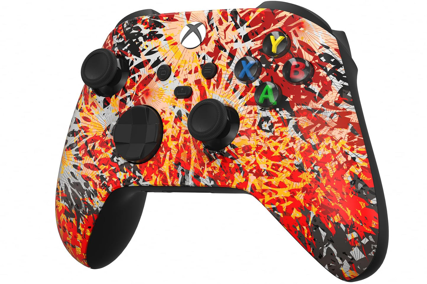 Custom Controllerzz Wireless Controller for Xbox Series X/S & One - Soft Touch Feel, X/S Solar Flare