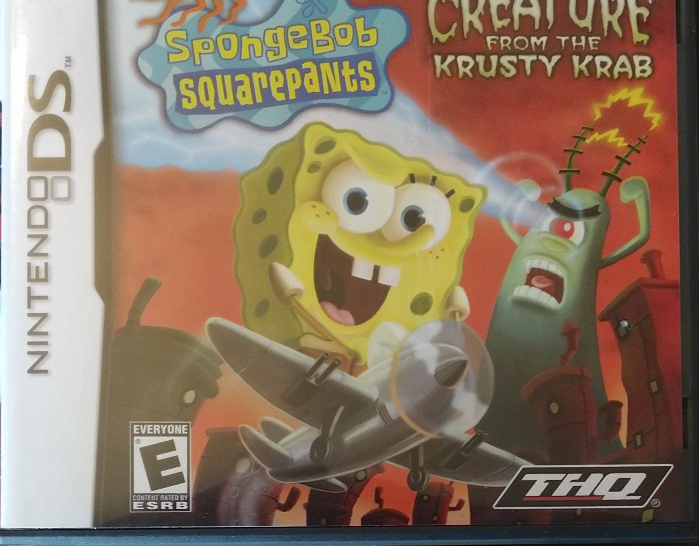 THQ SpongeBob SquarePants: The Creature from the Krusty Krab - Nintendo DS Game, Model 785138361154
