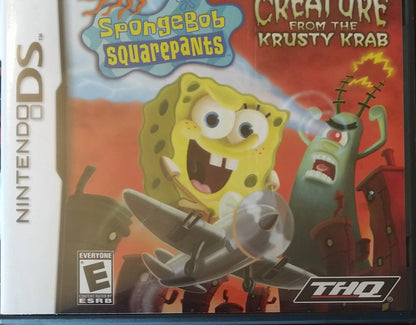 THQ SpongeBob SquarePants: The Creature from the Krusty Krab - Nintendo DS Game, Model 785138361154